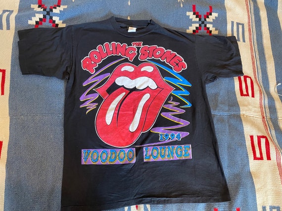 1994 Rolling Stones Voodoo Lounge World Tour T-shirt - Etsy
