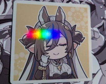 Pegatina laminada resistente a la intemperie Galleon Granblue Fantasy Versus Rising - FGC, anime, Granblue Fantasy Versus