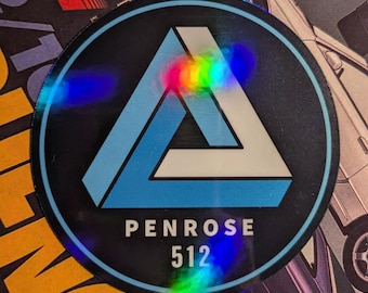 Signalis Penrose 512 耐候性ラミネートステッカー - ゲーム、ホラー、インディー、エルスター、LSTR-512