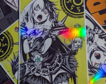 Pegatina laminada resistente a la intemperie iDOLM@STER de Cinderella Girls de Syoko Hoshi - Anime, Idolmaster
