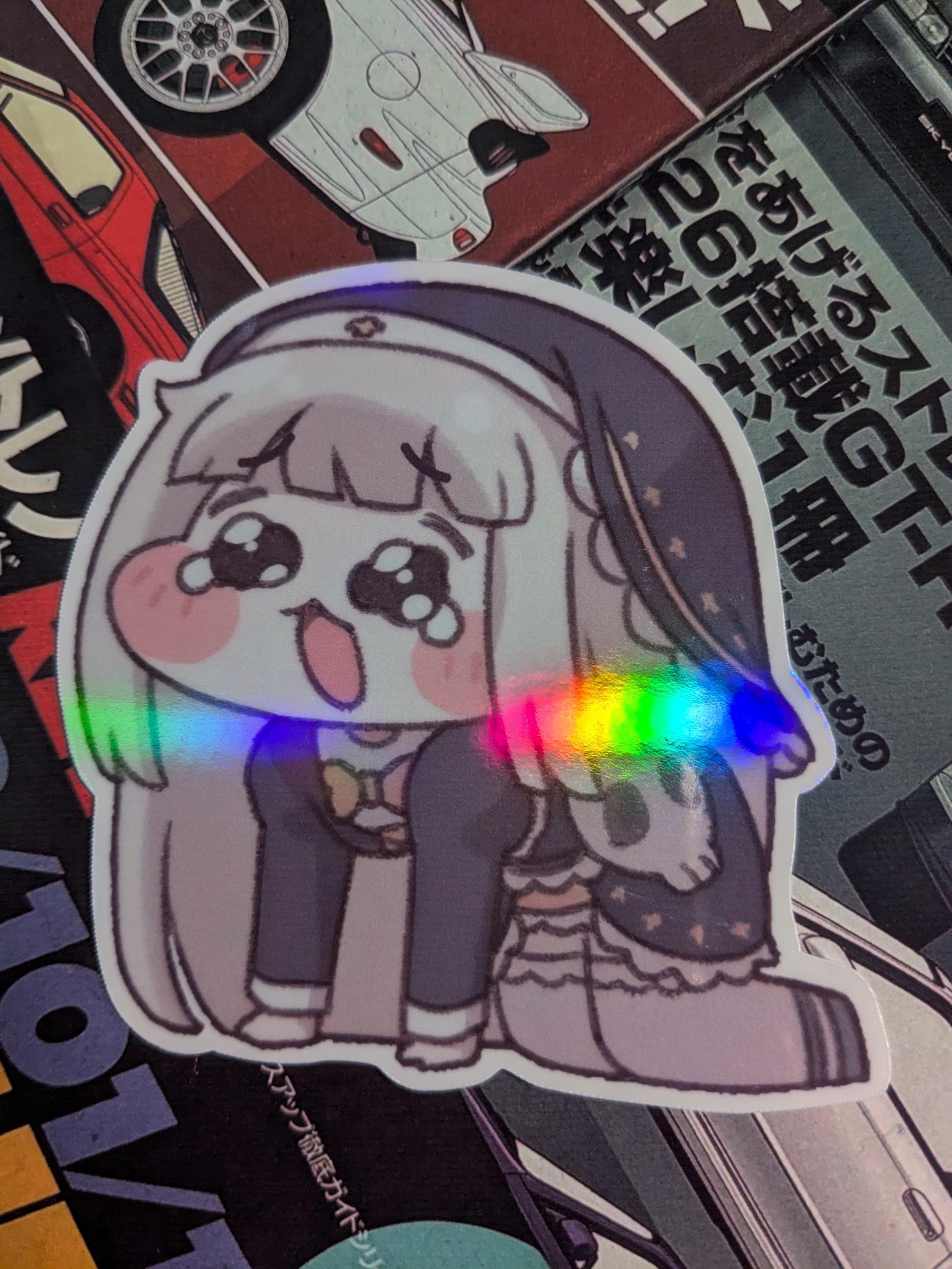 Petite Speaki Trickcal Chibi Go Weatherproof Laminated Sticker Gaming 
