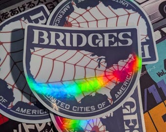 Bridges Death Stranding wetterfester laminierter Aufkleber - Kojima Produktionen, DS2, Gaming