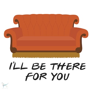 Friends Couch Etsy