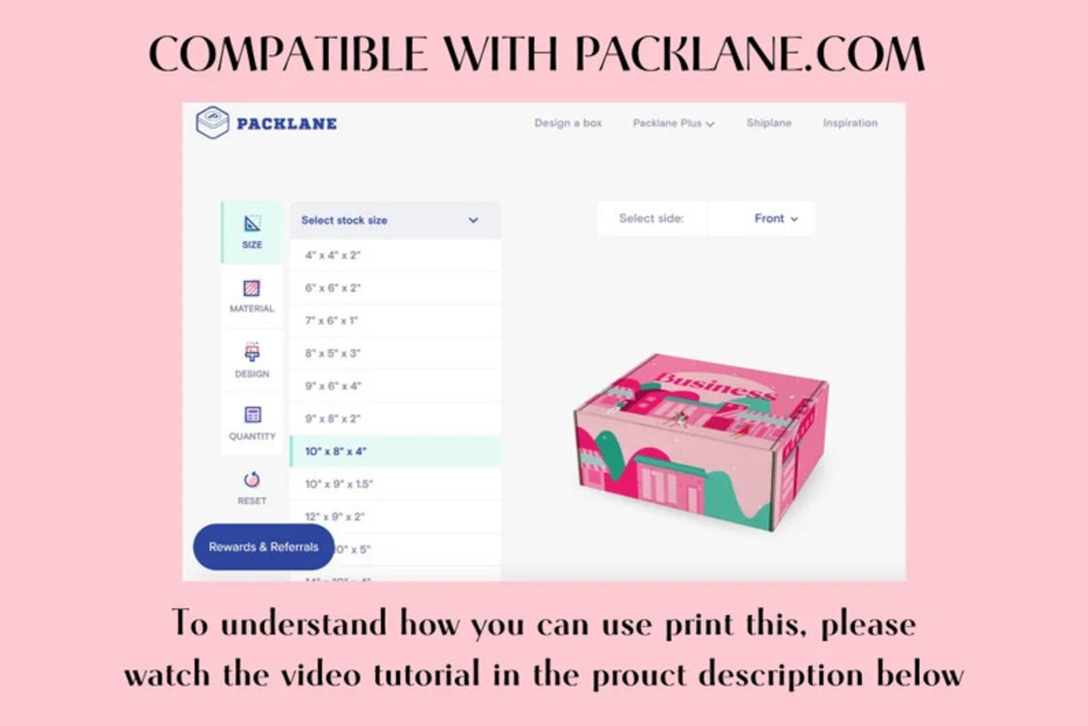 Subscription Box Design Editable Mailer Box Design Template - Etsy