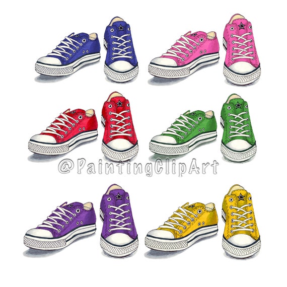 Fashion Clipart Shoes Red Purple Blue Green Yellow Shoes Hand Etsy Fashion Clipart Shoes Red Purple Blue Green Yellow Shoes Hand Etsy