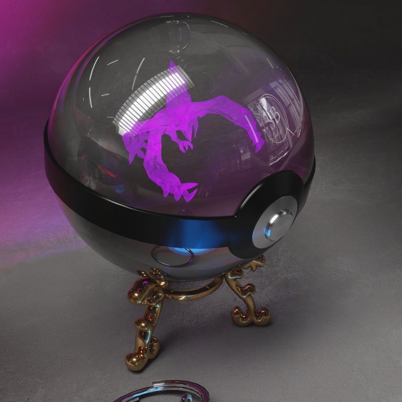 Shiny Ball Crystal Pokeball Yveltal Etsy