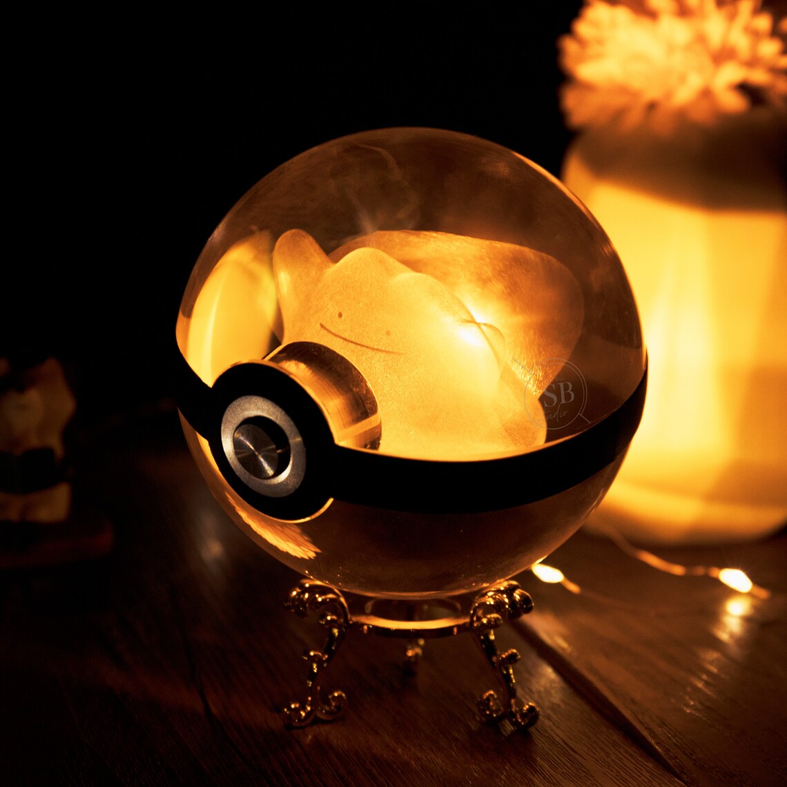 Large Crystal Pokeball 80CM 3.2'' Fixed color with Etsy