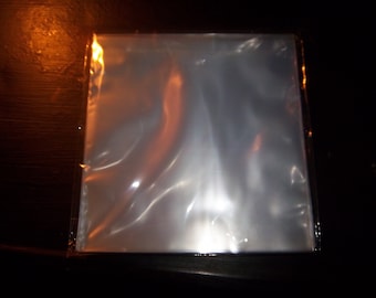 100 Plastic Outer Sleeves Vinyl Resealable Record 12 LP Album Plastic Covers Clear Poly Bags