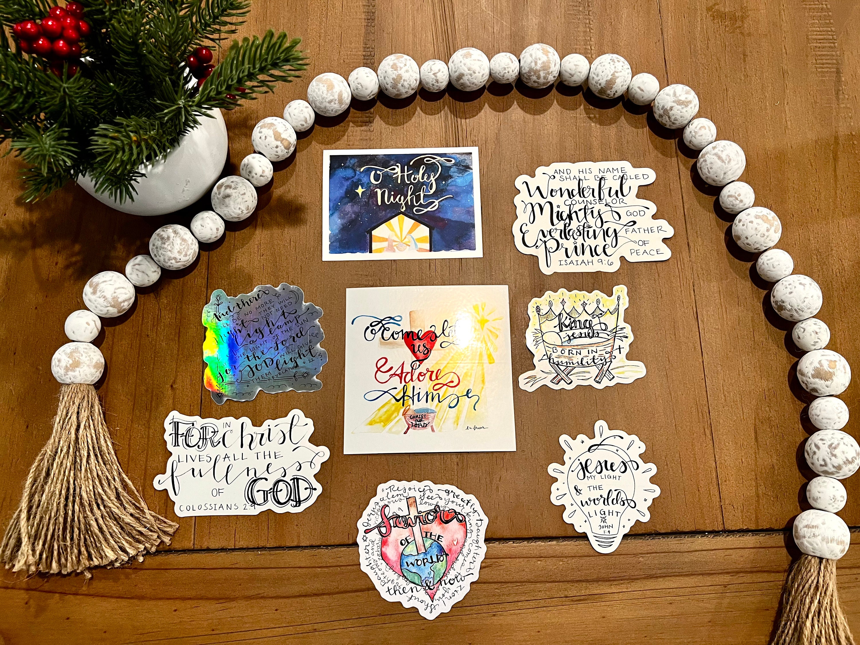 Advent Adoration Sticker Set - Etsy