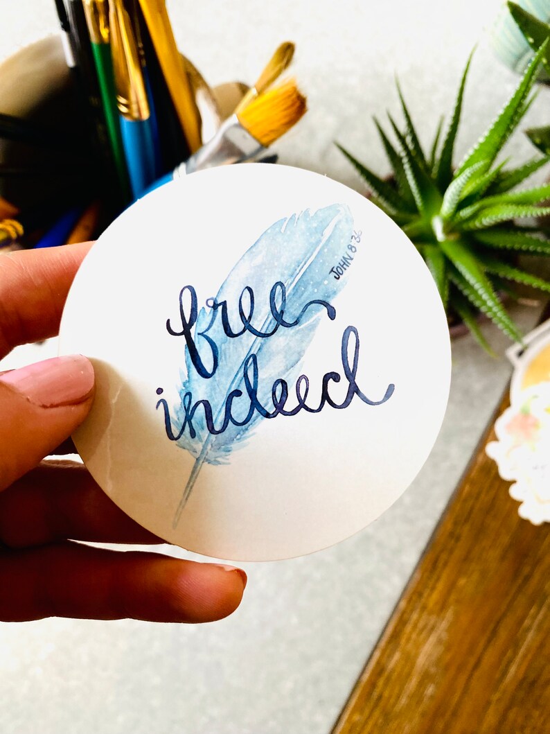 Sticker Code Indeed Free Indeed- Custom Sticker - Etsy