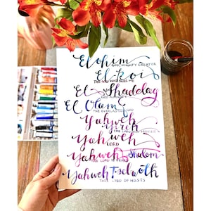 Names of God - Print Only