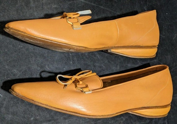 Chandler's Italian Handmade Vintage Slip On Sz 9N… - image 5