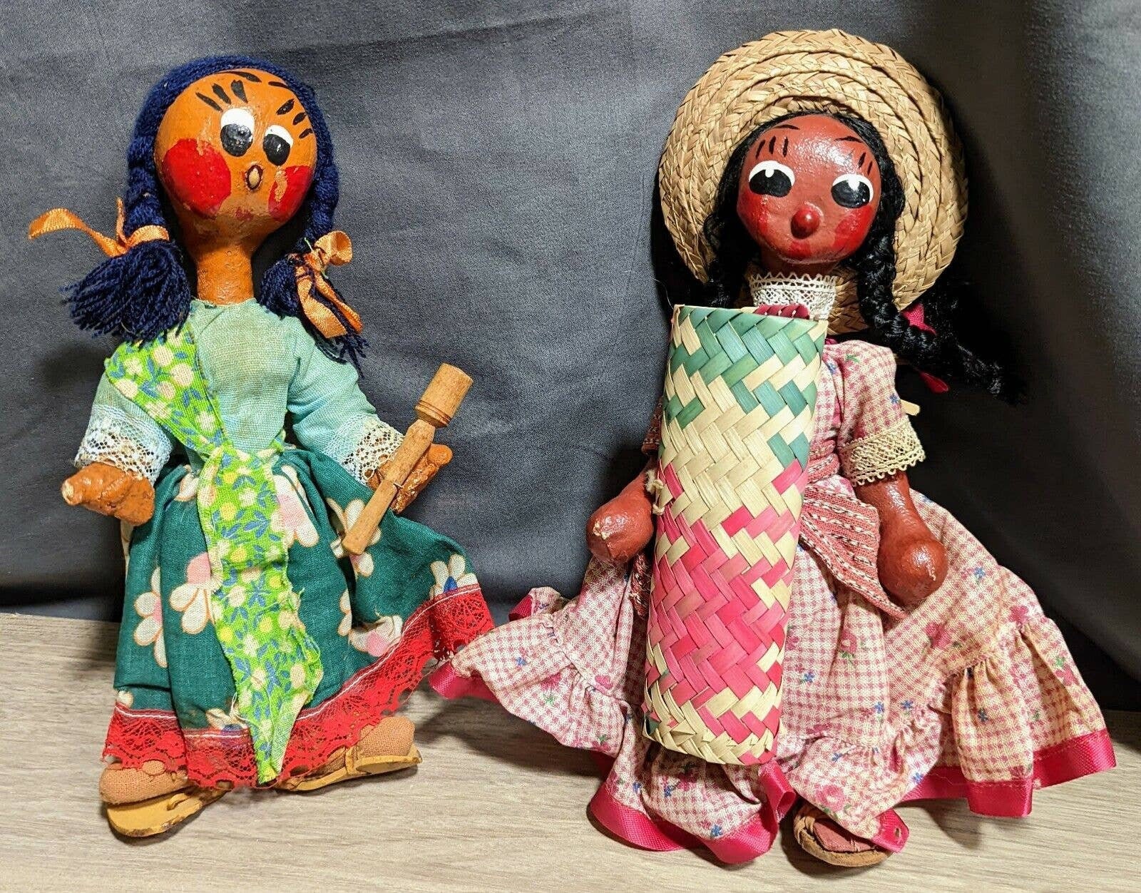 Antique sales mexican dolls
