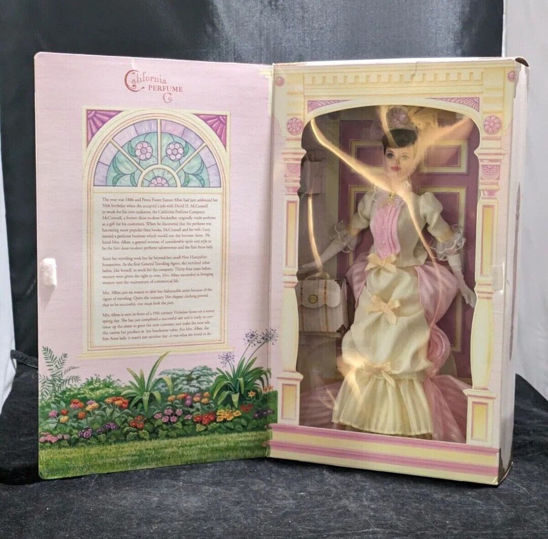 1998 MRS. P.F.E. ALBEE Barbie Doll Avon Exclusive Second in a Series 20330 NRFB - Etsy
