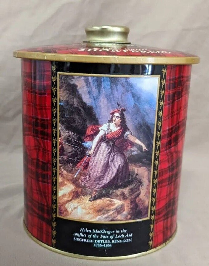 Vintage Walkers Scottish Shortbread Tin RARE VHTF EUC Etsy