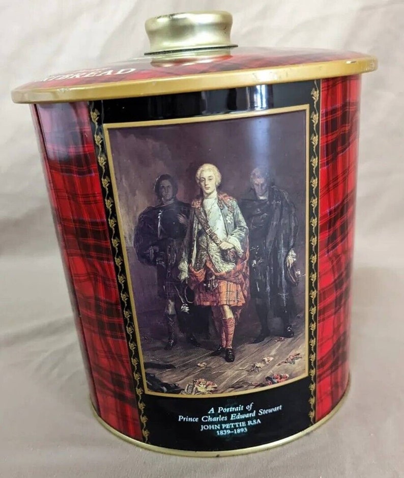 Vintage Walkers Scottish Shortbread Tin RARE VHTF EUC Etsy