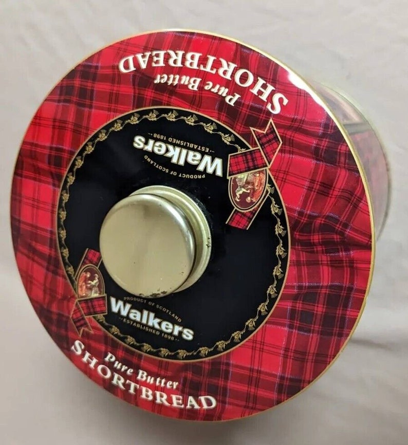 Vintage Walkers Scottish Shortbread Tin RARE VHTF EUC Etsy