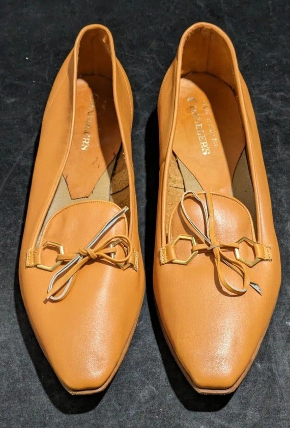 Chandler's Italian Handmade Vintage Slip On Sz 9N… - image 2