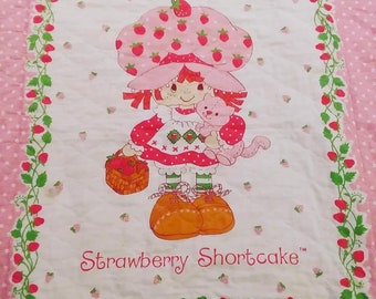 strawberry shortcake crib bedding