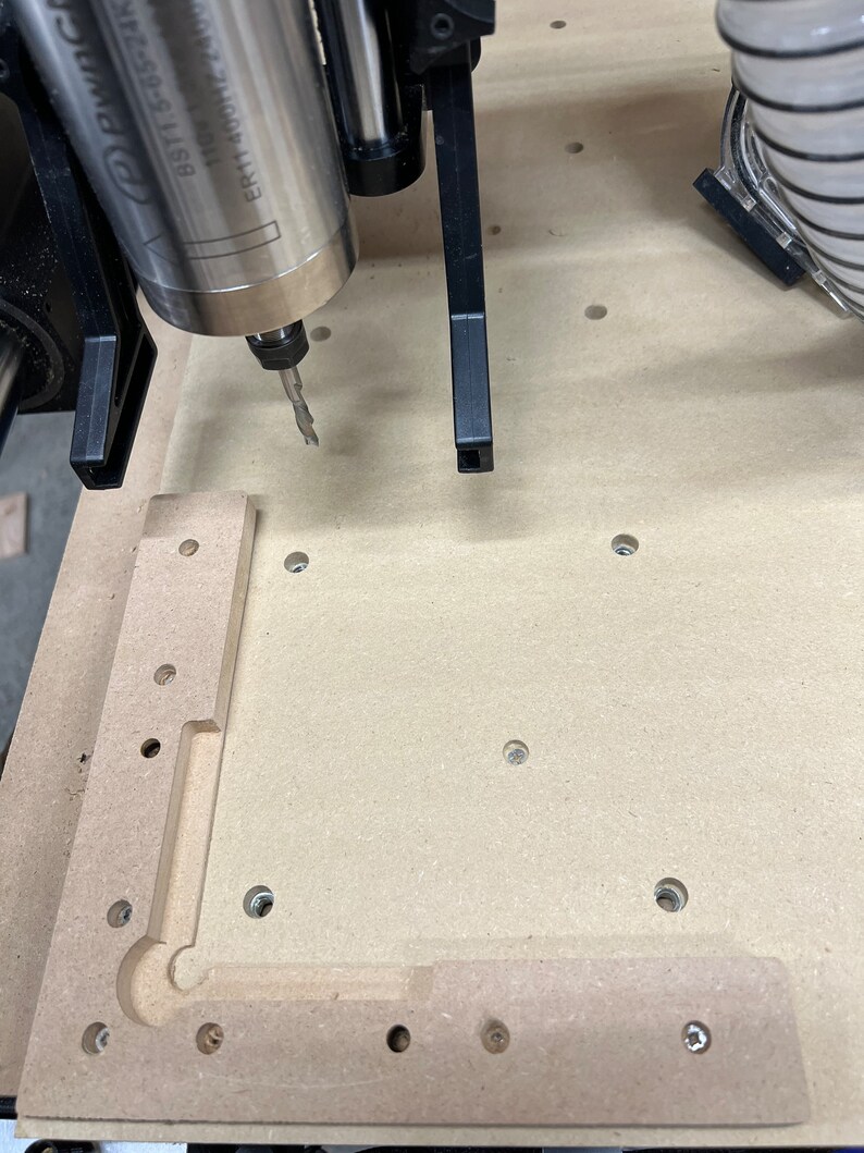 CNC Router MDF Corner Reference, Square Setup Tool (8x8x.5 Inch) - Etsy