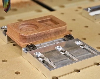 Sistema di bloccaggio a rotaia CNC per il fissaggio di pezzi su fresatrice / Morsetti modulari per piastre di fissaggio / Morsetto di fissaggio in alluminio a basso profilo / Morsetto a rotaia PGC