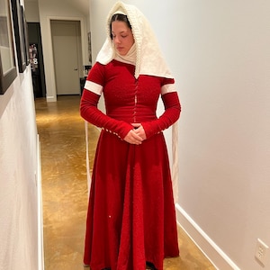 Handsewn Medieval Kirtle 14th/15th Century Women’s Dress