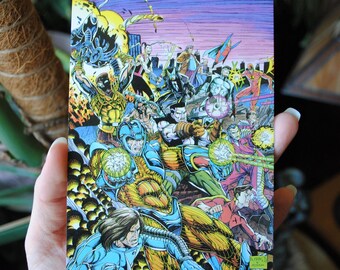 1993 Valiant Postcard No. 4 - Valiant's Third Year Anniversary March 1994 - Promotional Postcard - 1990's Comic Advertisement