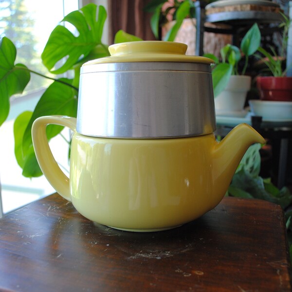 Yellow Teapot Etsy