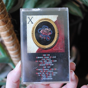 Original 1985 X Ain&#39;t Love Grand Cassette Tape - Elektra - 1980&#39;s Punk Rock