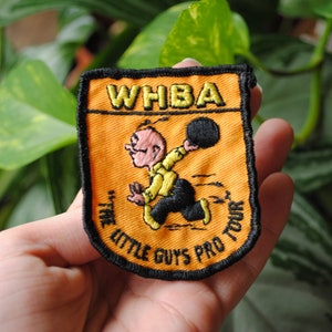 Vintage WHBA Bowling Patch - The Little Guys Pro Tour - Original Sports Patch