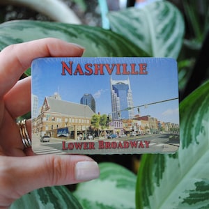Originele Nashville Lower Broadway Souvenir-speelkaarten uit de jaren 90 - Compleet verzegeld pokerdeck - Tennessee State - Vintage souvenir