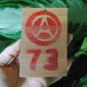 1973 Boy Scout Order Of The Arrow Wooden Souvenir Plaque - Vintage Souvenir - 1970&#39;s