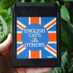 オリジナル 1974 英語 Cats & Others 8 トラック テープ - カートリッジ - Brookville Records - 1970 年代のロック