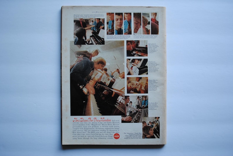 May include: A magazine page with a collage of photos of people playing musical instruments. The text on the page reads "How To Tune The Piano And Maintain Its Sound".