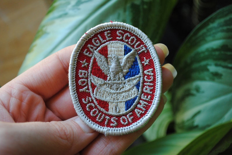 Vintage Eagle Scout Patch Boy Scouts of America BSA Patch Etsy