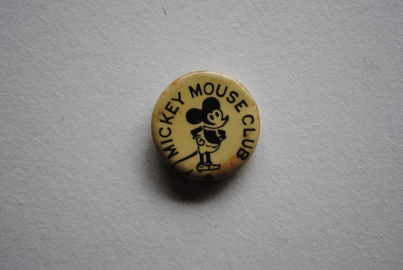 1930's Mickey Mouse Club Button - Pin Back - Fan … - image 2