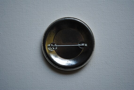 Vintage See Red Pin Back Button - And Get Mad Sav… - image 5