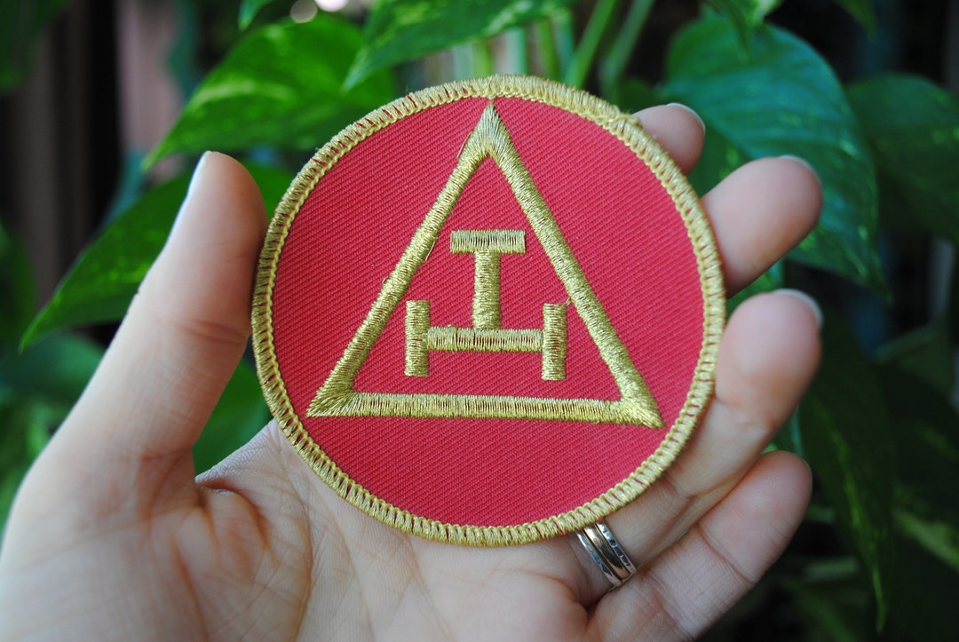 Vintage Masonic Royal Arch Chapter Emblem Patch - Membership Patch ...