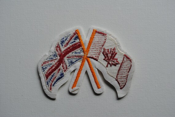 Vintage Canadian Flag and Royal Union Flag Patch … - image 5