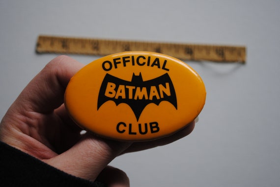 1960's Official Batman Club Pin Back Button - Bat… - image 7