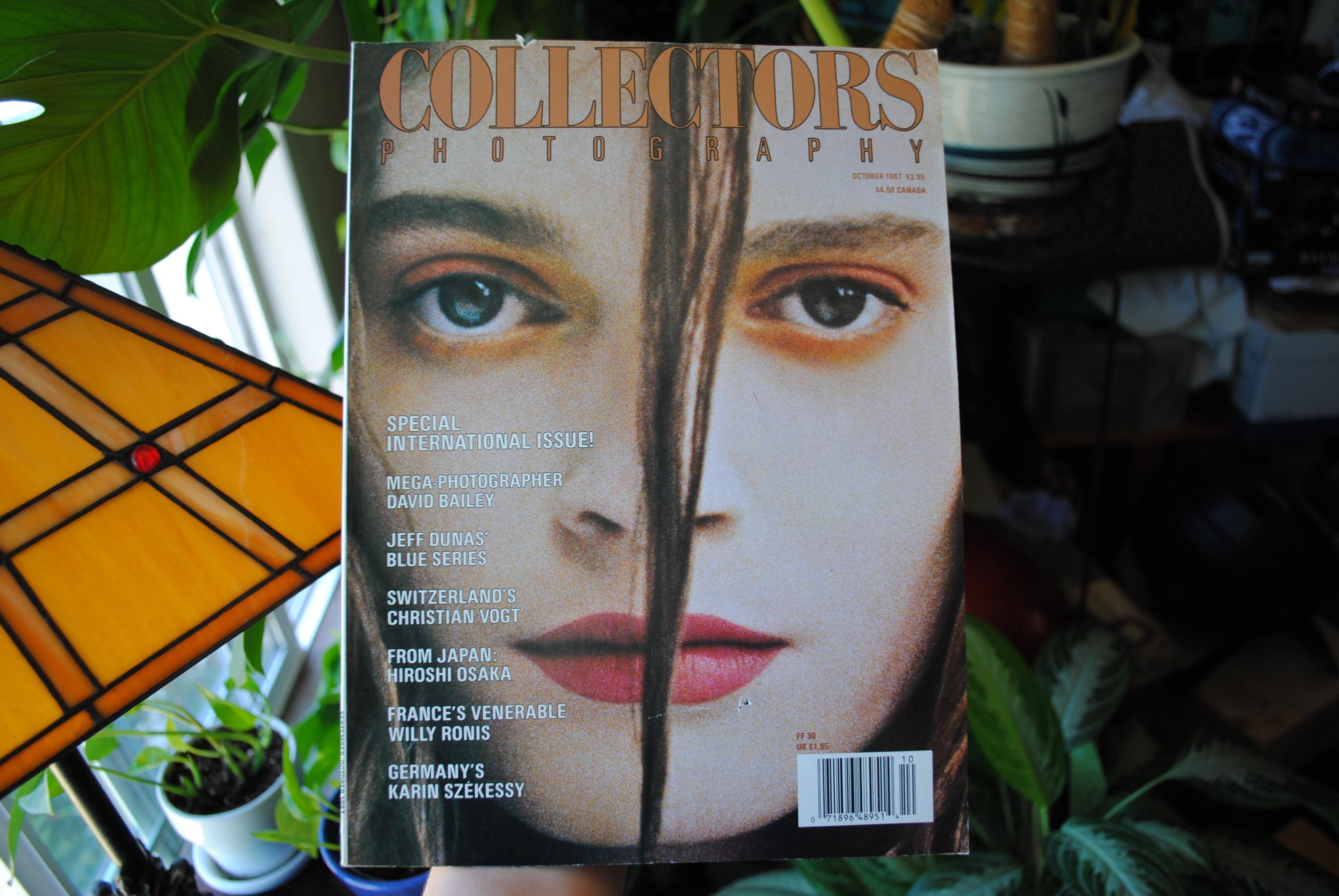 1987 Collectors Photography Magazine - September/october - Special