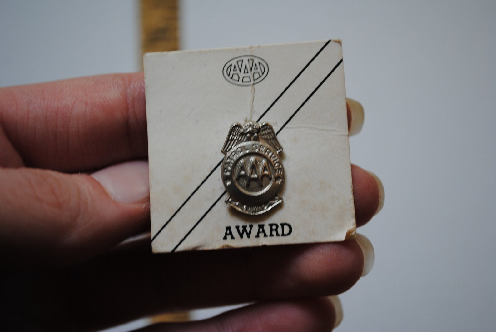 Vintage AAA Patrol Service Award Pin With Backing Card Etsy vintage-aaa-patrol-service-award-pin-with-backing-card-etsy
