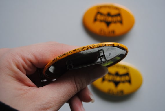 1960's Official Batman Club Pin Back Button - Bat… - image 3
