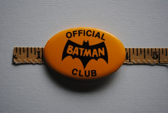 1960's Official Batman Club Pin Back Button - Bat… - image 6