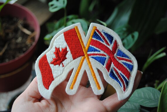 Vintage Canadian Flag and Royal Union Flag Patch … - image 10