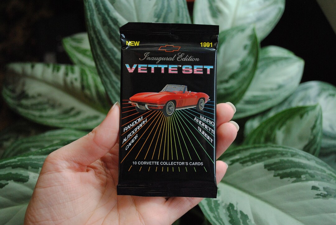 1991 Vette Set Corvette Collectors Cards - Collect-a-card - Sealed