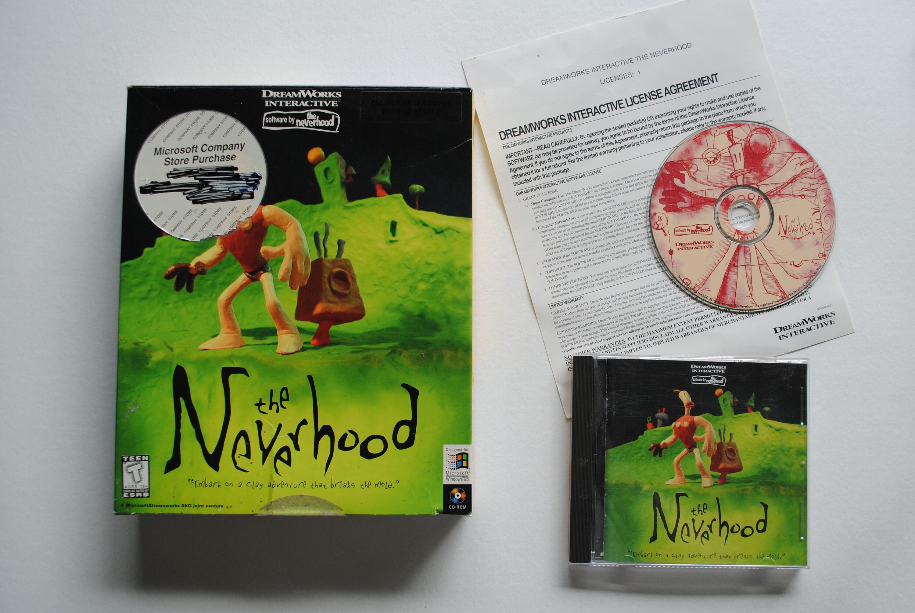 Vintage the Neverhood PC Game CD in Original Big Box 1996 - Etsy