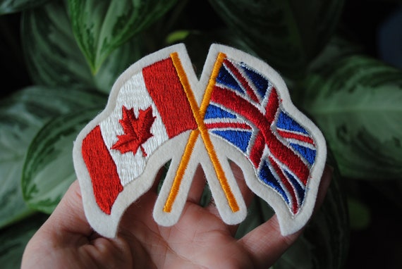 Vintage Canadian Flag and Royal Union Flag Patch … - image 9