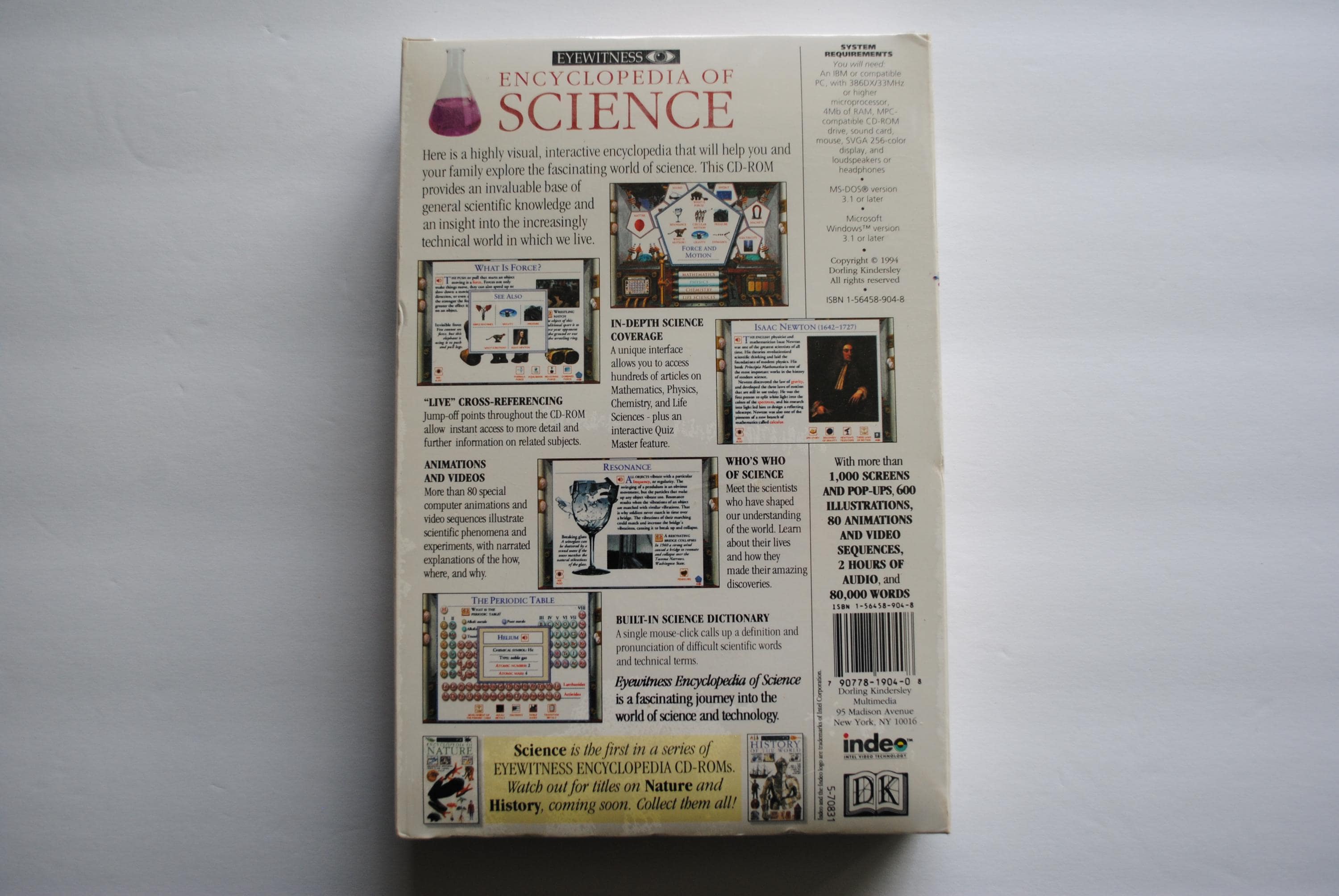 1994 Eyewitness Encyclopedia of Science - DK Multimedia - Digital ...