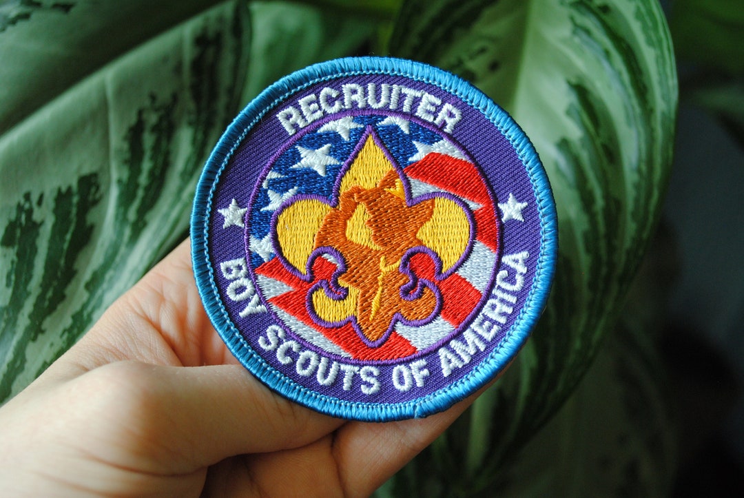 Vintage Recruiter Patch Boy Scouts of America BSA Patch 1990's Etsy